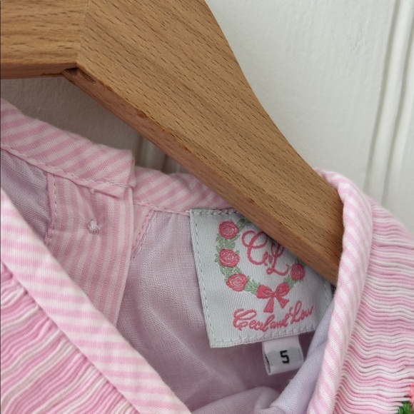 Cecil and Lou Smocked Thanksgiving Dress - Picture 3 of 4